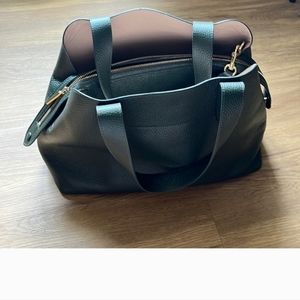 Cuyana zippered satchel